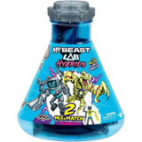 Mr. Beast Lab Hybrids Series 2 Minifiguren 2er-Pack Lab-Bot vs Gid Skeleton 11 cm