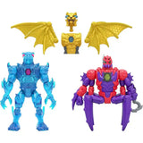Mr. Beast Lab Hybrids Series 2 Minifiguren 2er-Pack Spider vs Energy Panther 11 cm