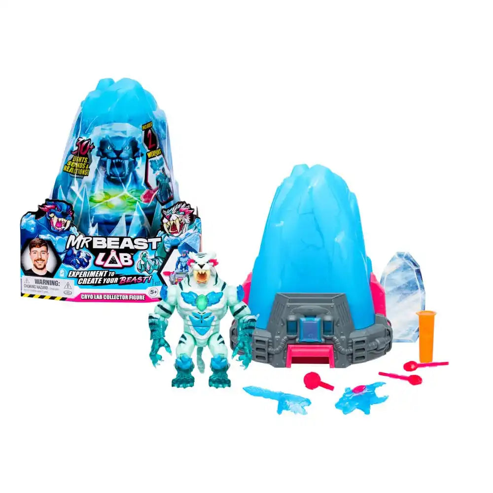 Mr. Beast Lab Spielset Transformation Cryo Lab S2 - Smalltinytoystore