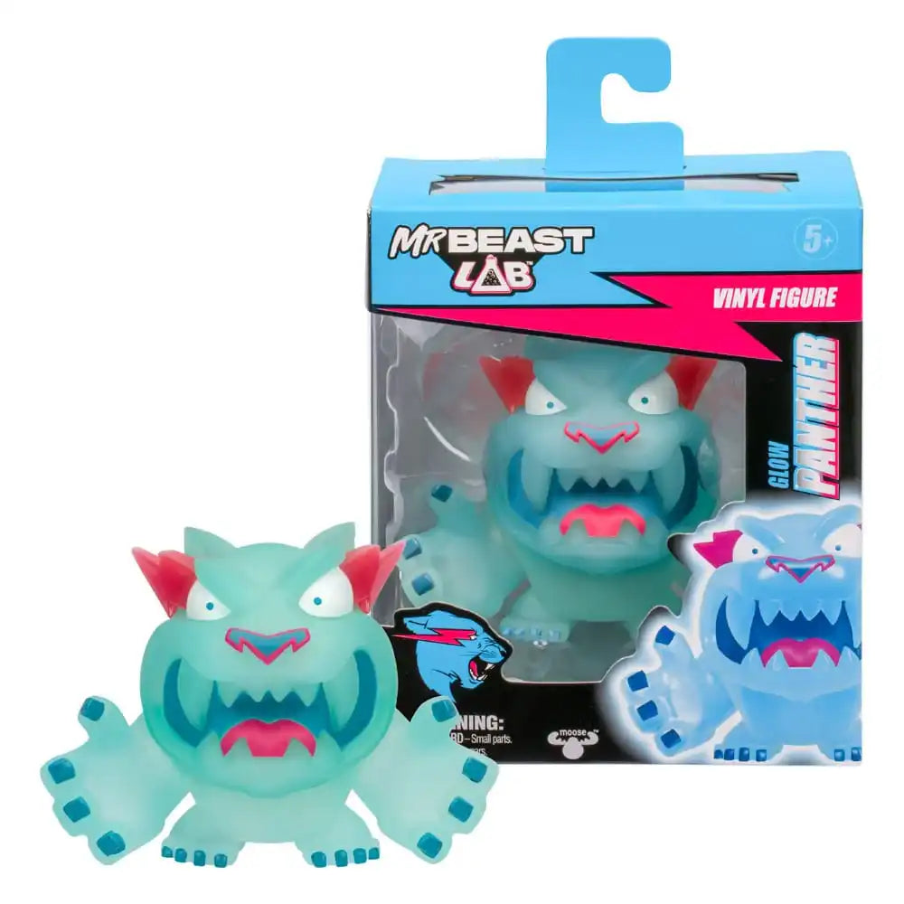 Mr. Beast Vinyl Figur Glow Panther 9 cm - Smalltinytoystore
