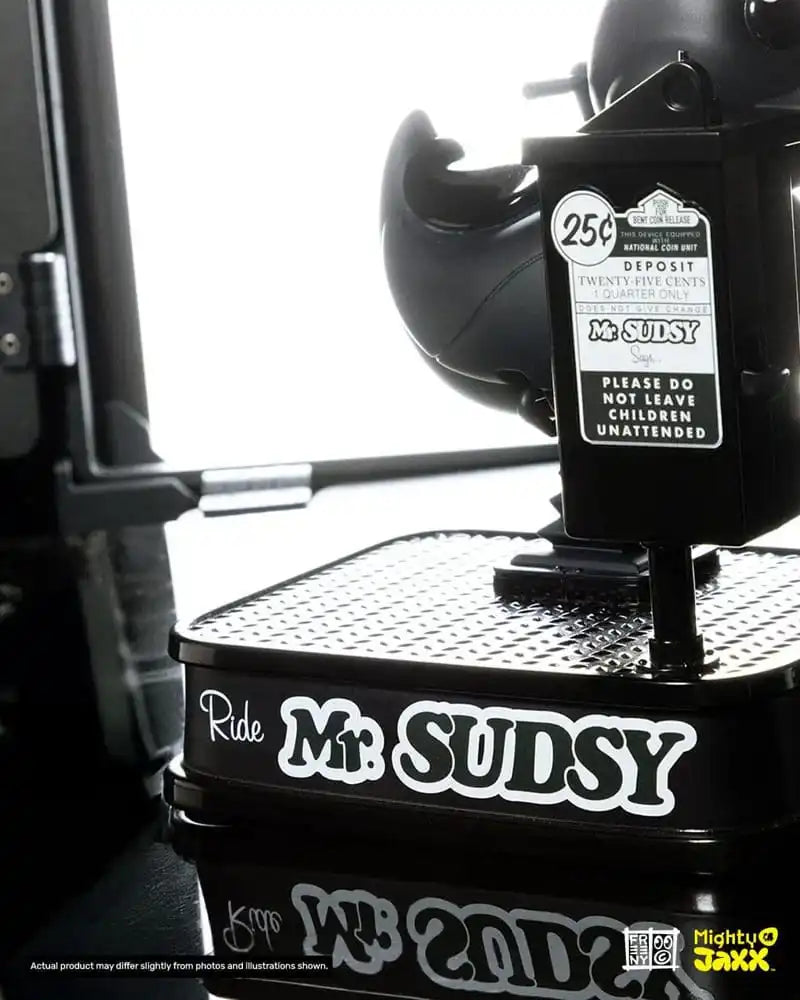 Mr Sudsy Animal Rides Blackout Edition by Jason Freeny 20 cm - Smalltinytoystore