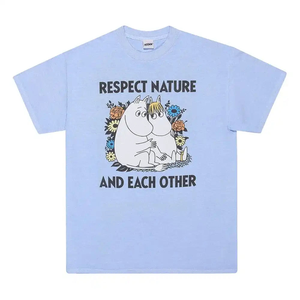 Mumins T-Shirt Respect Nature Größe L - Smalltinytoystore