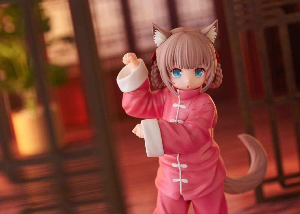 My Cat Is a Kawaii Girl Palette Dress-Up Collection Statue Kinako Nyang fu Ver. 15 cm - Smalltinytoystore