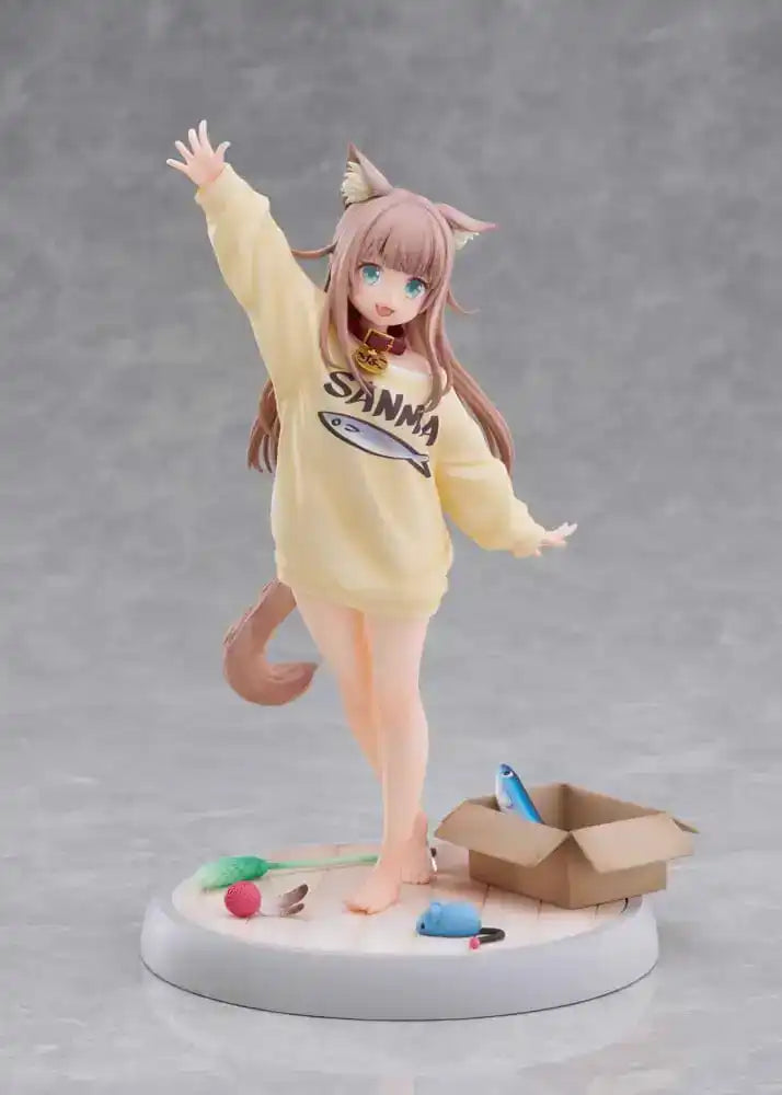 My Cat Is a Kawaii Girl Statue 1/6 Kinako Play With Ver. AmiAmi Limited Edition 21 cm - Smalltinytoystore