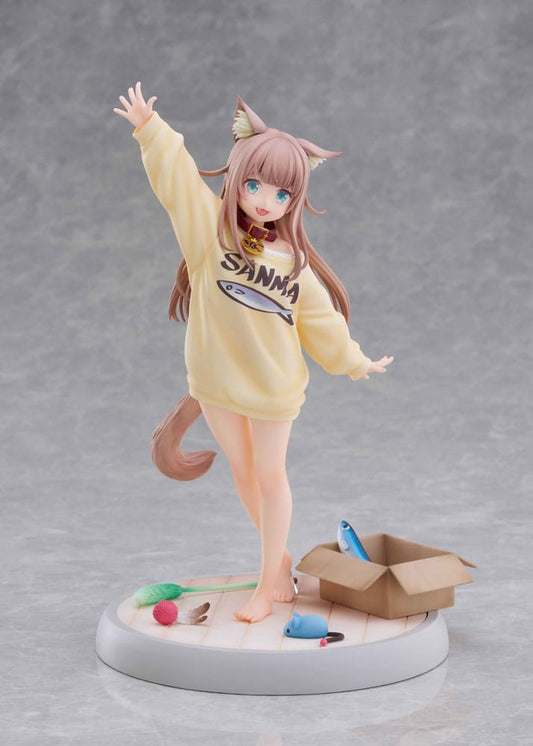 My Cat Is a Kawaii Girl Statue 1/6 Kinako Play With Ver. AmiAmi Limited Edition 21 cm - Smalltinytoystore