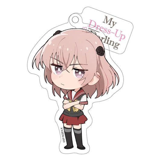 My Dress-Up Darling Acryl Schlüsselanhänger Sajuna Chibi Style 8 cm - Smalltinytoystore