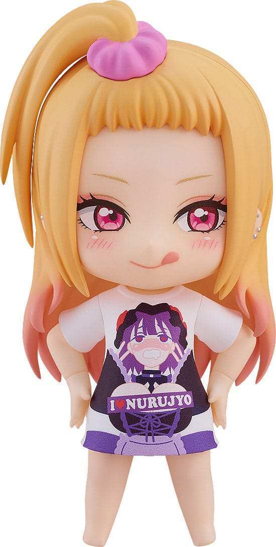 My Dress-Up Darling Nendoroid Actionfigur Marin Kitagawa: Slippery Girls Full Graphic T-Shirt Ver. 10 cm - Smalltinytoystore