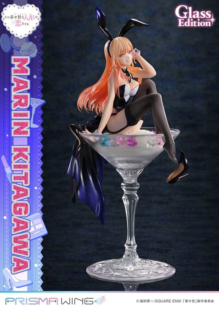 My Dress-Up Darling Prisma Wing PVC Statue 1/7 Marin Kitagawa Glass Edition 29 cm - Smalltinytoystore