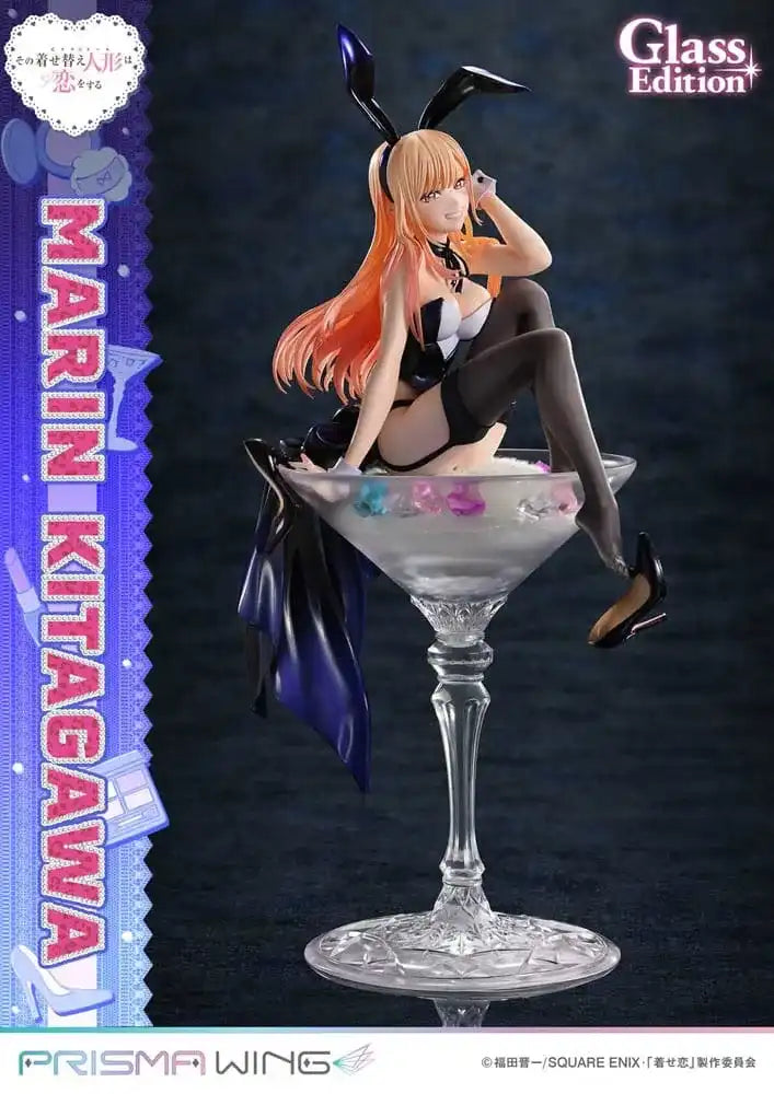 My Dress-Up Darling Prisma Wing PVC Statue 1/7 Marin Kitagawa Glass Edition 29 cm - Smalltinytoystore