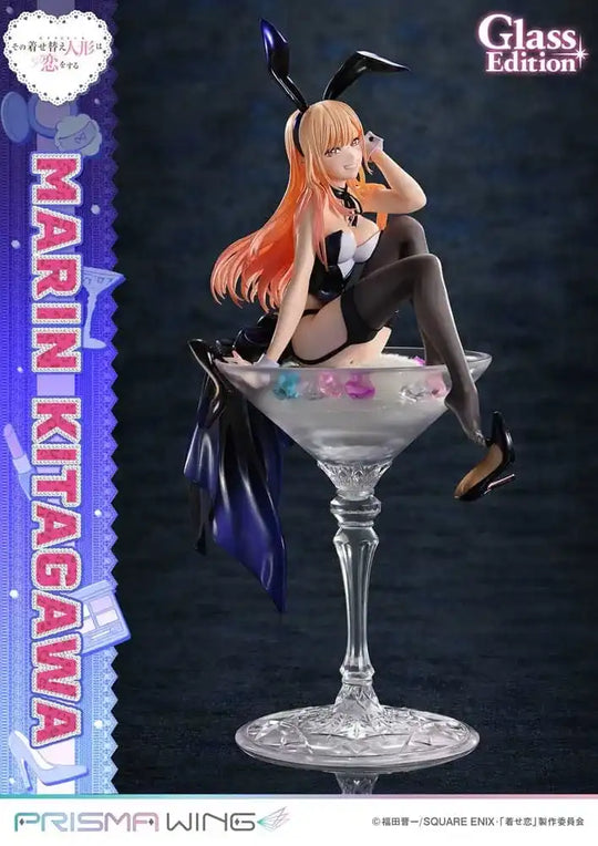 My Dress-Up Darling Prisma Wing PVC Statue 1/7 Marin Kitagawa Glass Edition 29 cm - Smalltinytoystore