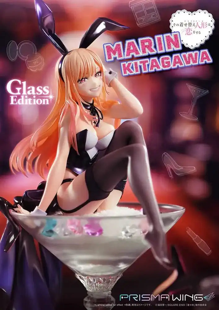 My Dress-Up Darling Prisma Wing PVC Statue 1/7 Marin Kitagawa Glass Edition 29 cm - Smalltinytoystore