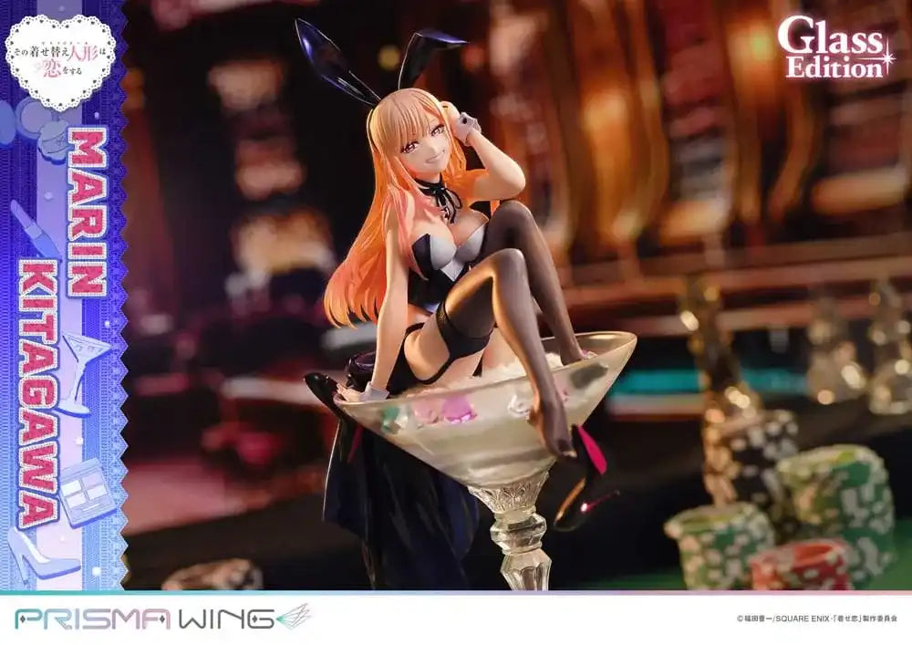 My Dress-Up Darling Prisma Wing PVC Statue 1/7 Marin Kitagawa Glass Edition 29 cm - Smalltinytoystore