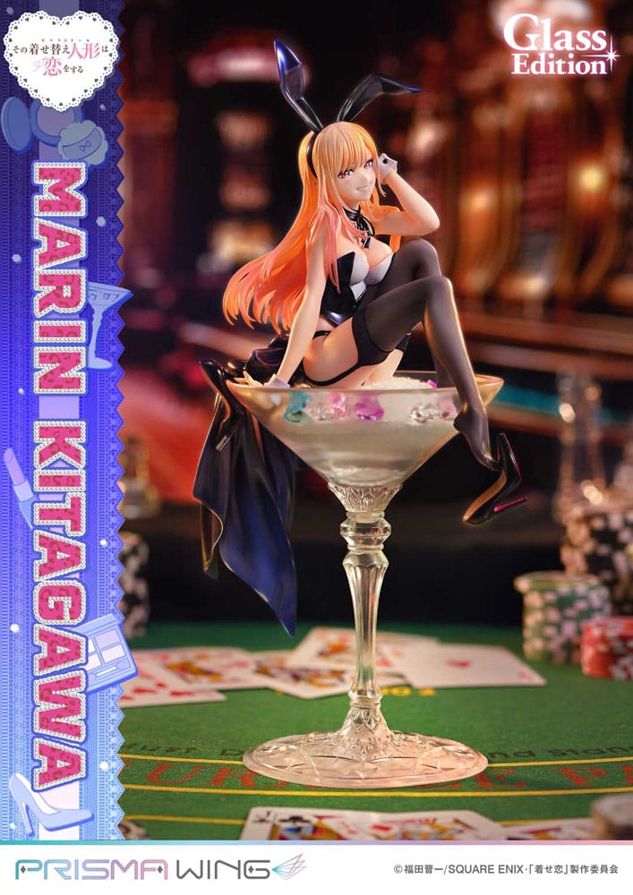 My Dress-Up Darling Prisma Wing PVC Statue 1/7 Marin Kitagawa Glass Edition 29 cm - Smalltinytoystore