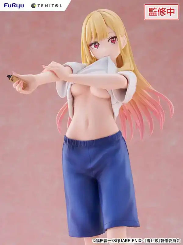 My Dress-Up Darling Tenitol Tall PVC Statue Marin Kitagawa Gojo's Gym Uniform Ver. 30 cm - Smalltinytoystore