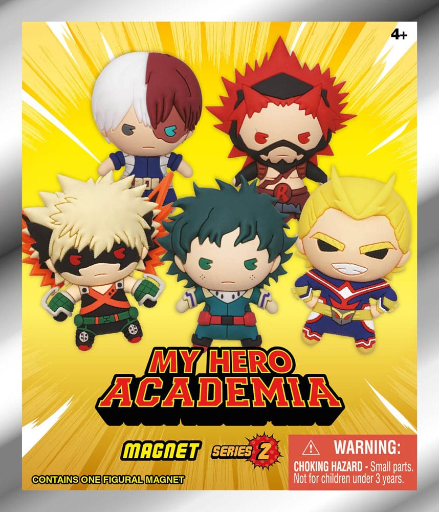 My Hero Academia 3D Magnete Series 2 Display (12) - Smalltinytoystore