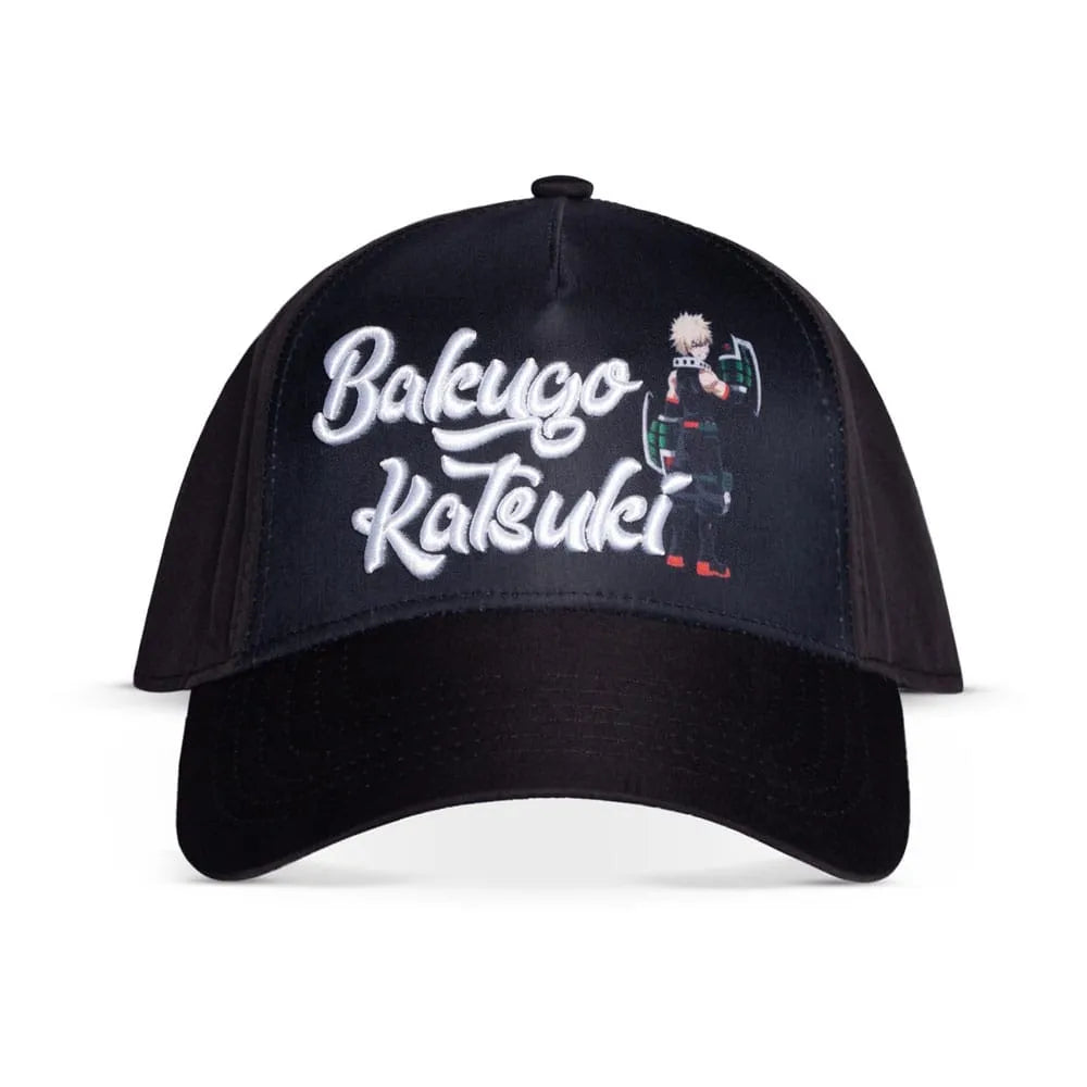 My Hero Academia Baseball Cap Katsuki Bakugo 3D Logo - Smalltinytoystore