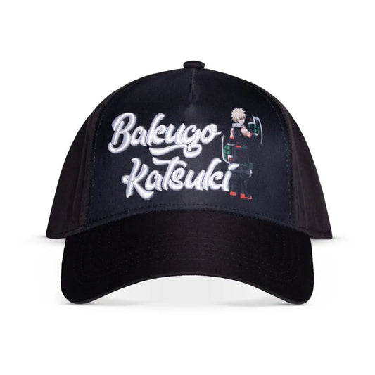 My Hero Academia Baseball Cap Katsuki Bakugo 3D Logo - Smalltinytoystore