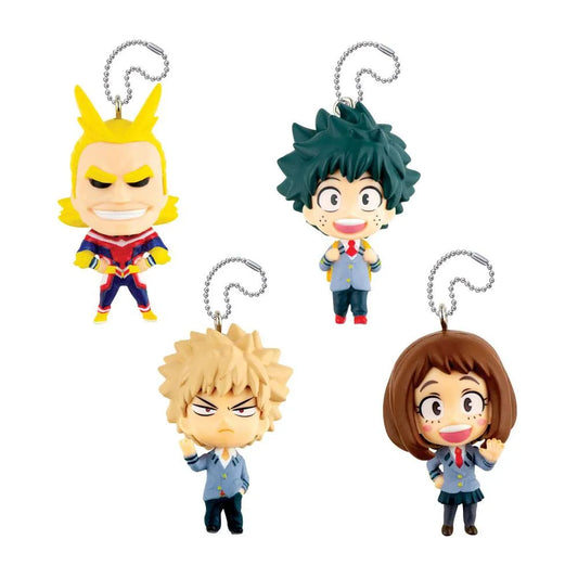 My Hero Academia Danglers Serie 1 Schlüsselanhänger 3 cm Mystery Capsule Display (12) - Smalltinytoystore