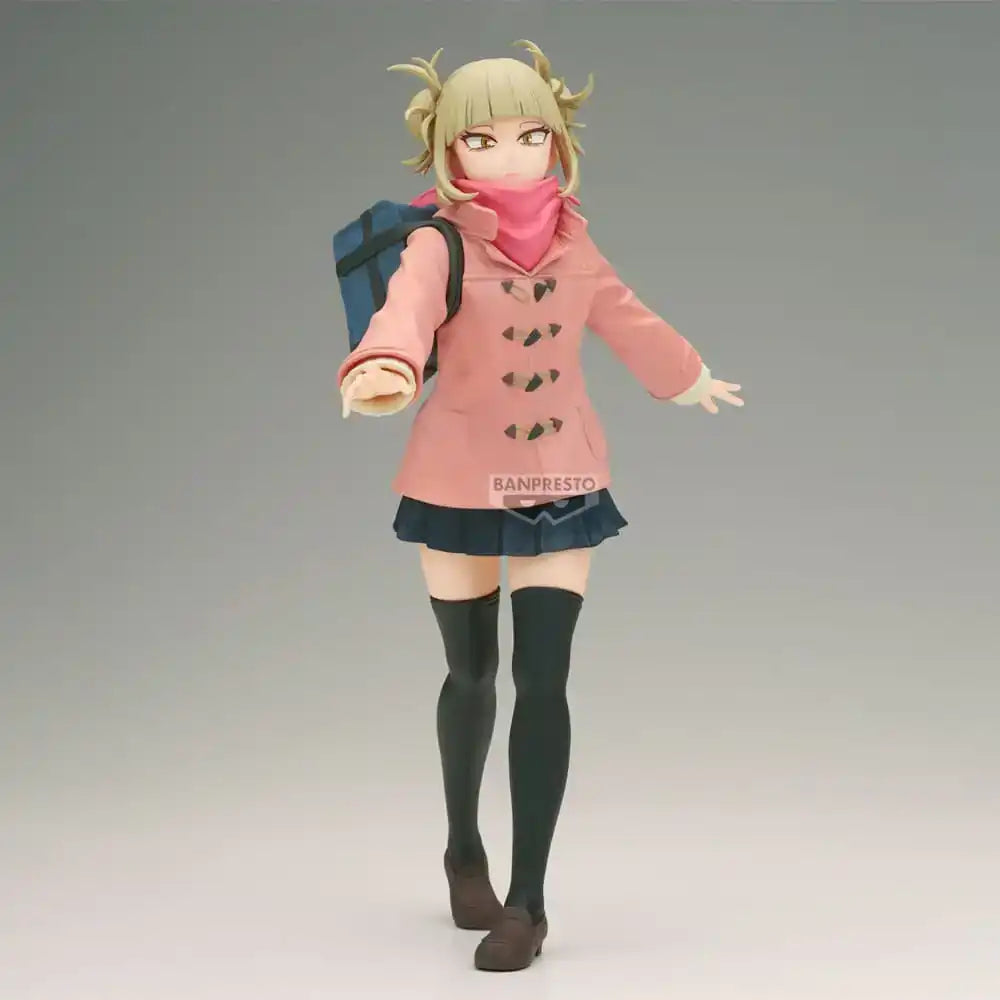 My Hero Academia Glitter & Glamours PVC Statue Himiko Toga Version duffel coat 22 cm - Smalltinytoystore