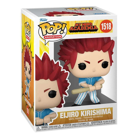 My Hero Academia - Hero League Baseball POP! Animation Vinyl Figur Kirishima 9 cm - Smalltinytoystore