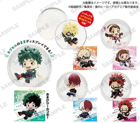My Hero Academia Korocole PVC Minifiguren 4 cm Sortiment (12) - Smalltinytoystore