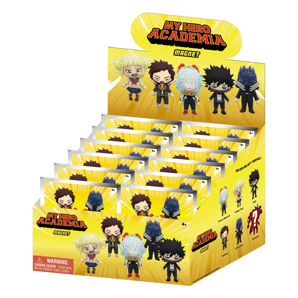 My Hero Academia Magnete blind pack Series 1 Display (12) - Smalltinytoystore