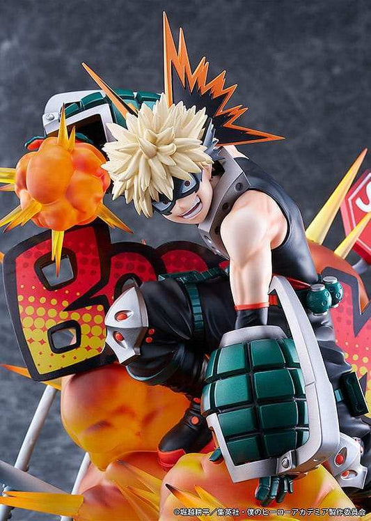 My Hero Academia PVC Statue 1/7 Katsuki Bakugo: Great Explosion Murder God Dynamight 25 cm - Smalltinytoystore