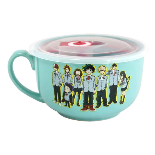 My Hero Academia Ramen-Schüssel mit Deckel und Henkel UA 532 ml - Smalltinytoystore