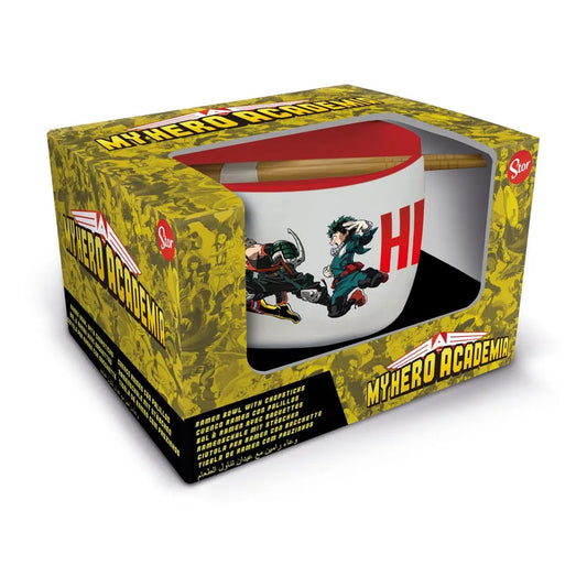 My Hero Academia Ramen-Schüssel mit Stäbchen Jump - Smalltinytoystore