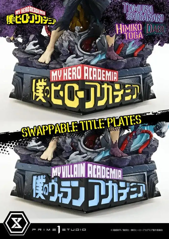 My Hero Academia Statue Ultimate Premium Masterline Tomura Tomura Shigaraki, Dabi & Himiko Toga 69 cm - Smalltinytoystore