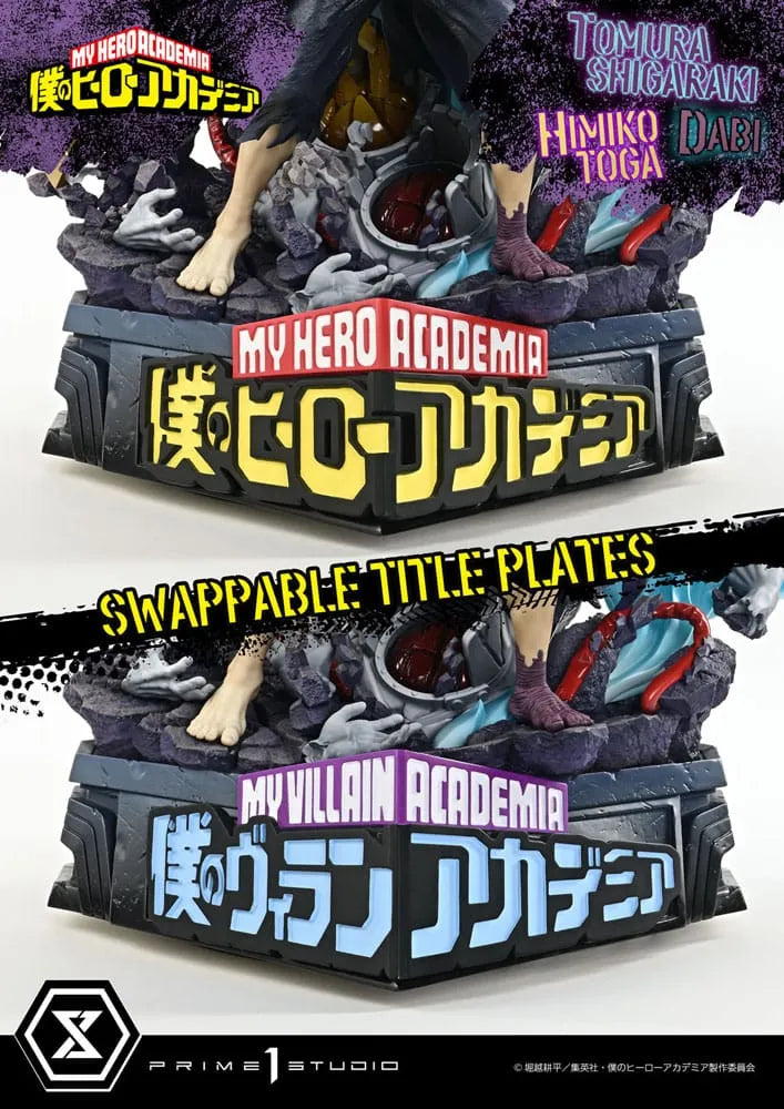 My Hero Academia Statue Ultimate Premium Masterline Tomura Tomura Shigaraki, Dabi & Himiko Toga 69 cm - Smalltinytoystore