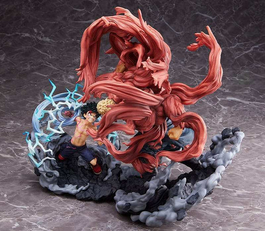 My Hero Academia Super Situation PVC Statue Izuku Midoriya vs. Muscular 30 cm - Smalltinytoystore