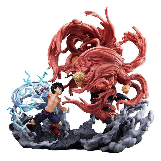 My Hero Academia Super Situation PVC Statue Izuku Midoriya vs. Muscular 30 cm - Smalltinytoystore