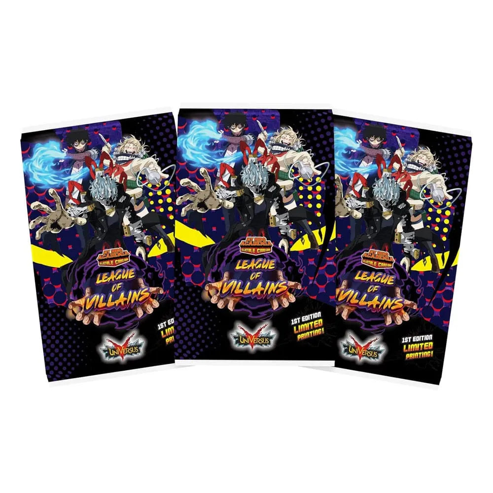 My Hero Academia Trading Cards Booster Packs Serie 4 League of Villains Hanging Mass Display (48) *Englische Version* - Smalltinytoystore