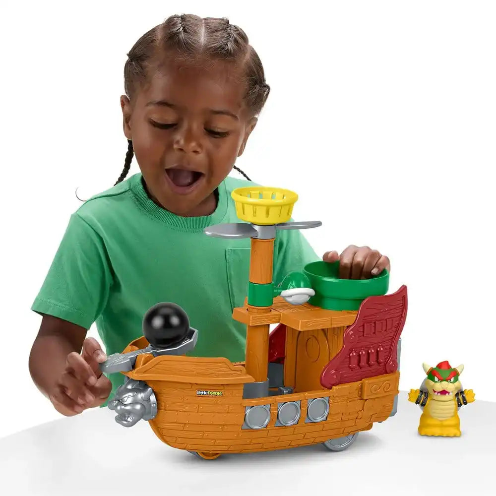 My Mario Little People Spielset Bowsers Luftschiff