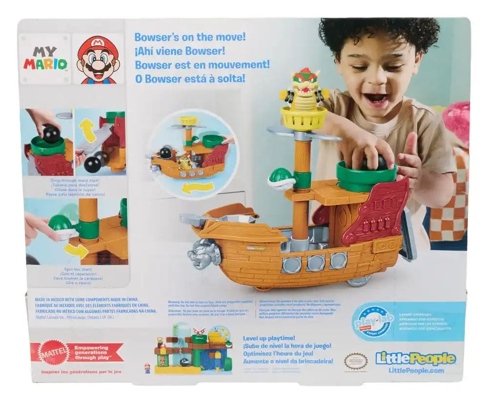 My Mario Little People Spielset Bowsers Luftschiff