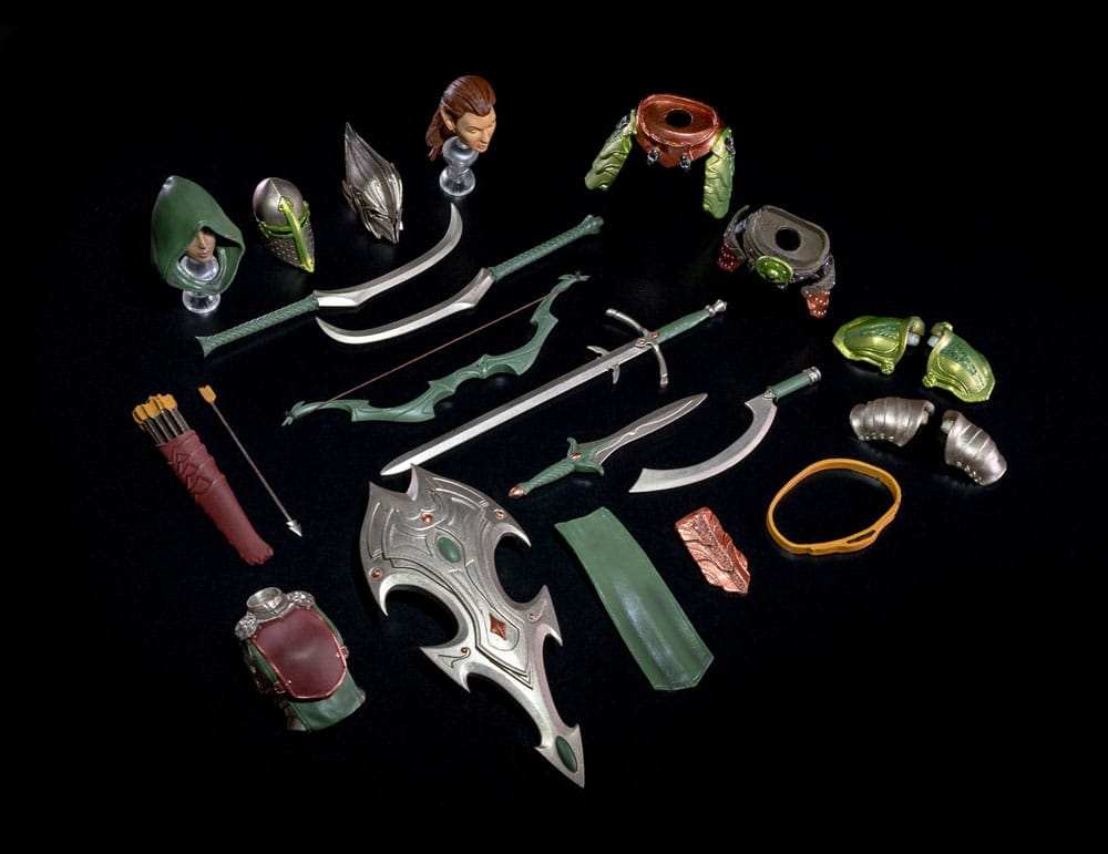 Mythic Legions: Aetherblade Zubehör-Set für Actionfiguren Female Elf Builder Deluxe - Smalltinytoystore