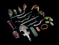 Mythic Legions: Aetherblade Zubehör-Set für Actionfiguren Female Elf Builder Deluxe - Smalltinytoystore