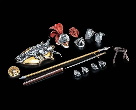 Mythic Legions: The First 10 Years Actionfigur Silver Knight Legion Builder 2 - Smalltinytoystore