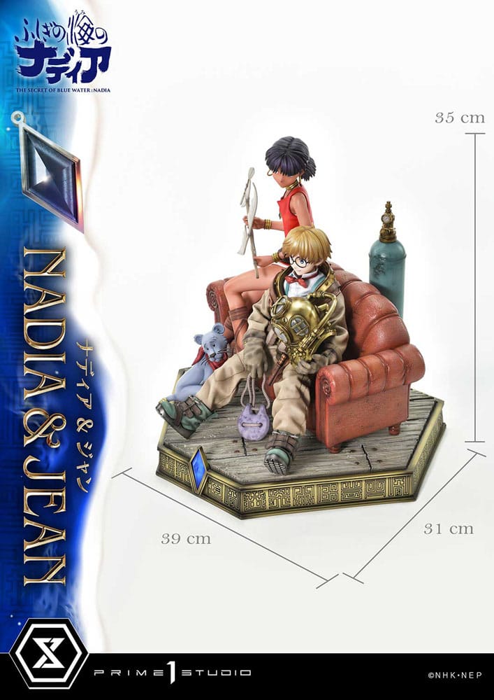 Nadia: The Secret of Blue Water Concept Masterline Series Statue 1/6 Nadia & Jean 35 cm - Smalltinytoystore