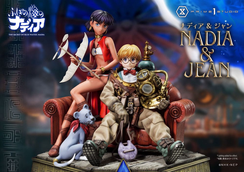 Nadia: The Secret of Blue Water Concept Masterline Series Statue 1/6 Nadia & Jean 35 cm - Smalltinytoystore