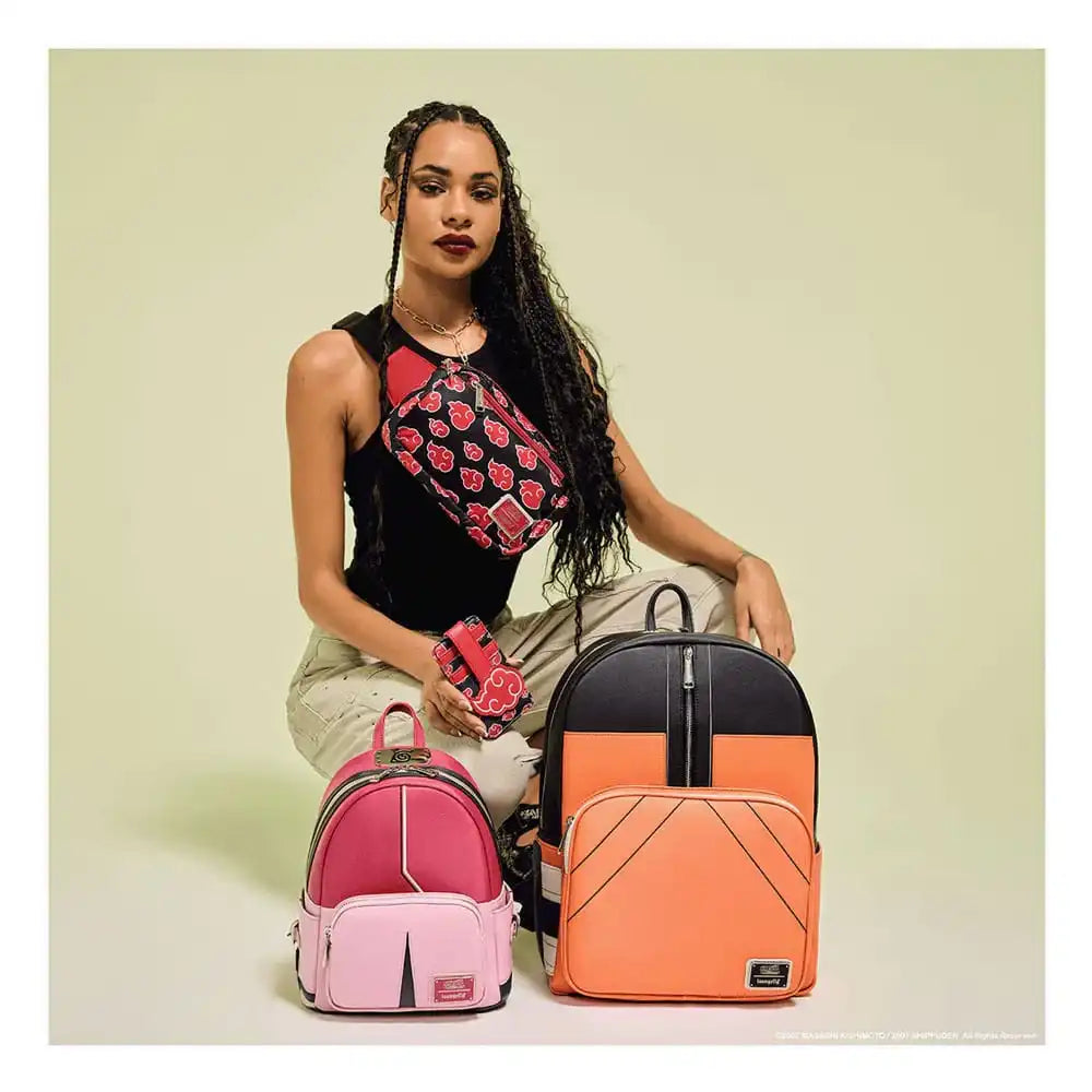 Naruto by Loungefly Rucksack Mini Sakura Cosplay Outfit - Smalltinytoystore