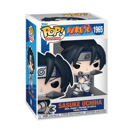 Naruto Classic Pop! Animation Vinyl Figur Sasuke 9 cm - Smalltinytoystore