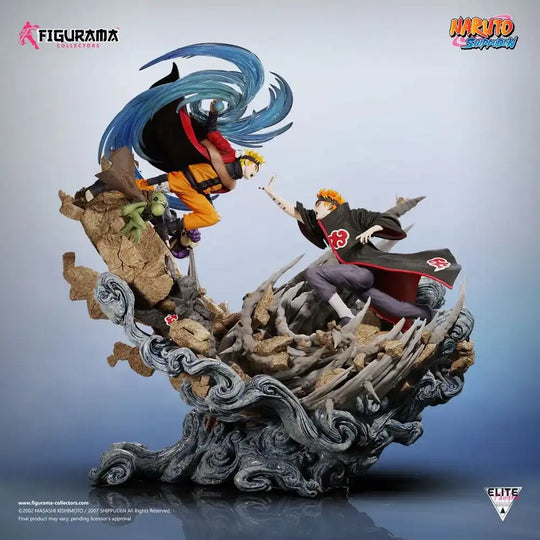 Naruto Elite Fandom Diorama 1/6 Naruto vs. Pain 69 cm - Smalltinytoystore