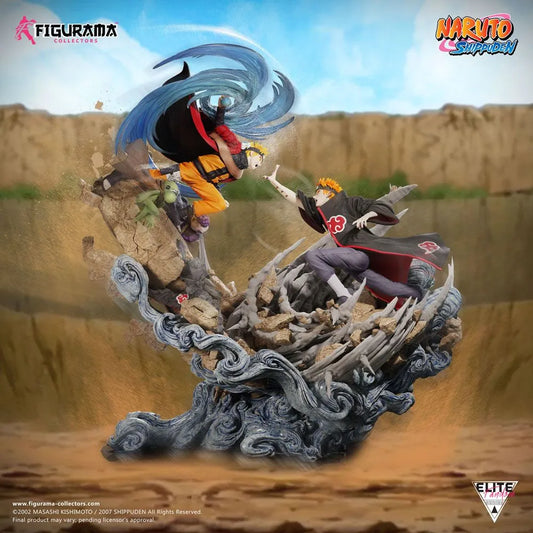 Naruto Elite Fandom Diorama 1/6 Naruto vs. Pain 69 cm - Smalltinytoystore