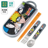 Naruto Essstäbchen & Löffel & Gabel Set Team 7 - Smalltinytoystore
