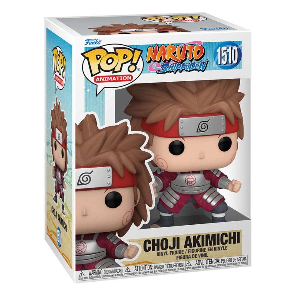 Naruto Pop! Animation Vinyl Figur Choji Akimichi 9 cm - Smalltinytoystore