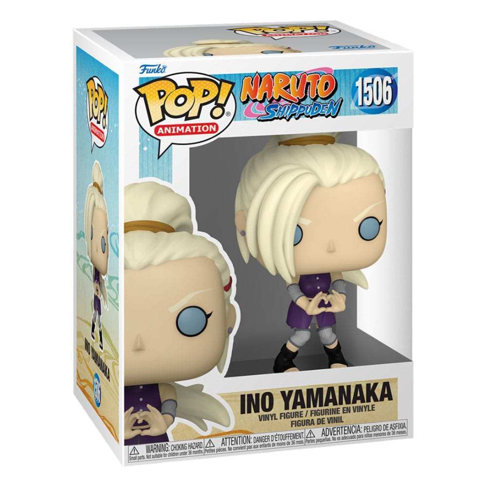 Naruto Pop! Animation Vinyl Figur Ino Yamanaka 9 cm - Smalltinytoystore