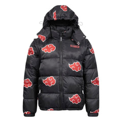Naruto Puffer-Jacke Akatsuki Rot Größe XXL - Smalltinytoystore