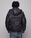 Naruto Puffer-Jacke Akatsuki Weiß Größe XXL - Smalltinytoystore